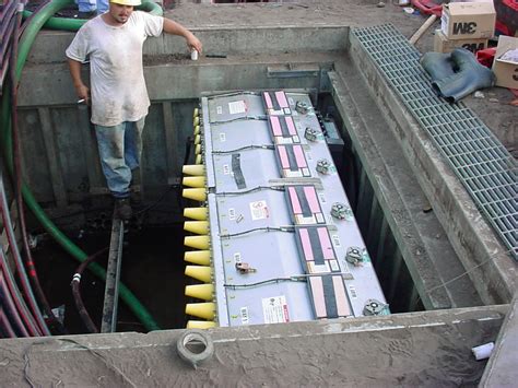 underground electrical vault box